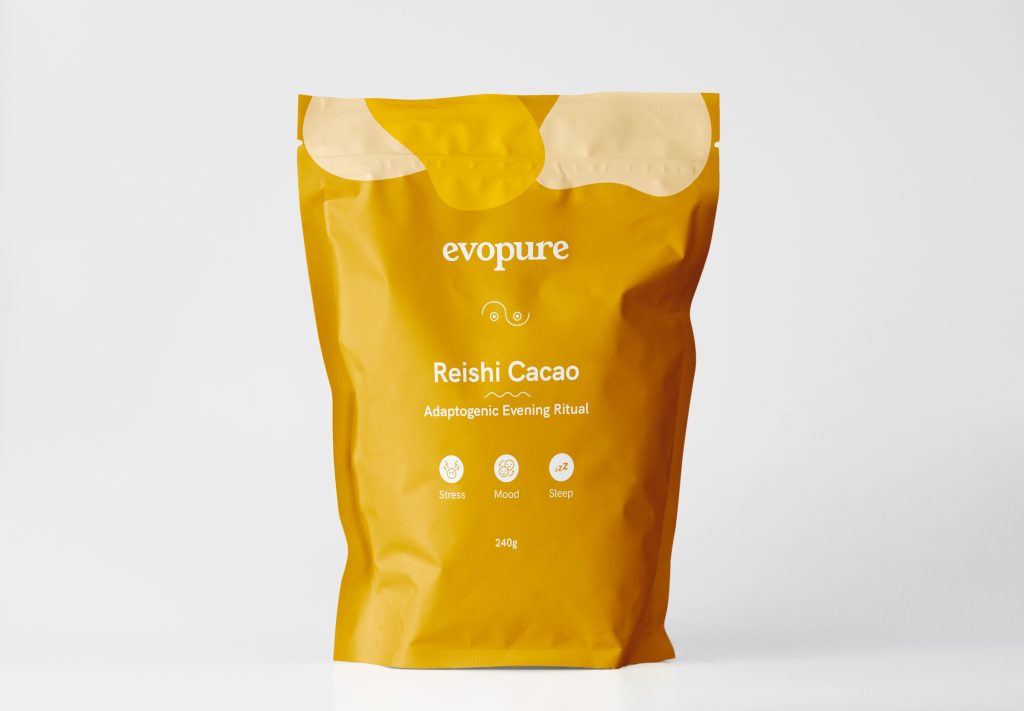 Reishi Mushroom Powder with Cacao pack
